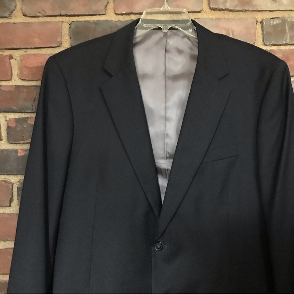 Kenneth Roberts Platinum | Blazer Wool Sz 46L 46 Long -27.5” Sleeve